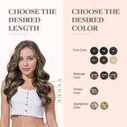 GOO GOO Clip in Hair Extensions Real Human Hair, Remy Human Hair Extensions Clip ins for Women, Natural Human Hair, 16inch 110g 7Pcs, 4/26/4 Balayage Chocolate Brown to Honey Blonde