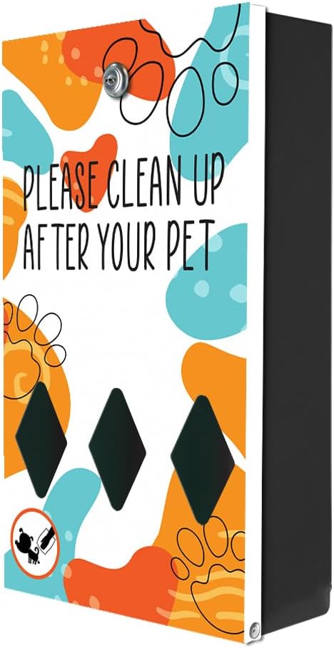 Zero Waste USA - DISPENSE-ART Roll Bag Dispenser & Sign - Abstract Paw | - Image 3