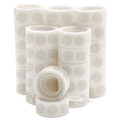UPINS 3000 Pcs Point Dots Balloon Glue Removable Adhesive Point Tape | 30 Rolls by UPINS