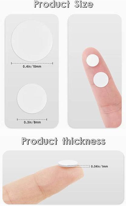 ACFELLE 10 Sheet Foam Round Dots Double-Sided Adhesive 3D Craft Foam Tape - Image 2