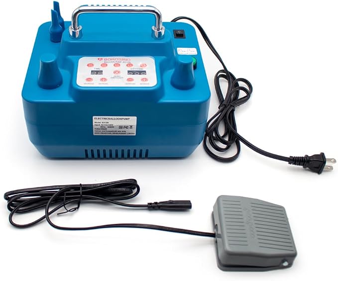 Electric Balloon Pump Timing Quantitative Professional Double Hole Inflator by Aitoserlea