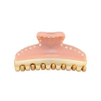 2026 Premium Durable Hair Claw Clip for Women, Original Italian Designed Strong Grip Hair Clips for Normal Fine Thin Hair, No Slip Jaw Clips with Gift Box for Christmas Birthday Girls, 3 Inch Pink