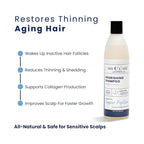 Copper Chemist Hair Growth Shampoo For Men & Women - Copper Peptides For Hair Loss & Thinning - Dr. Developed, Natural, Sulfate Free, Color Safe Regrowth Scalp Treatment - Beauty & Personal Care