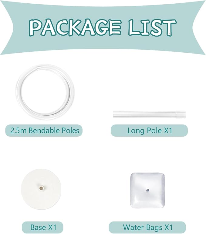 Balloon Arch Kit for Floor, 8.2 FT Adjustable Balloon Arch Stand - Image 6
