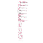 Wide Tooth Comb,Effortless Tangle Removal for Curly, Wet, Long Hair Wet,Cute Aesthetic Design for Women Men and Girls (Pink-11)