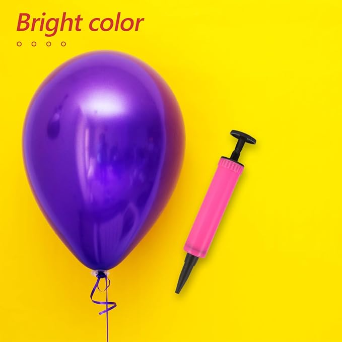 Solustre 15Pcs Portable Mini Hand Held Air Pumps Balloon Inflators U-Shaped - Image 2