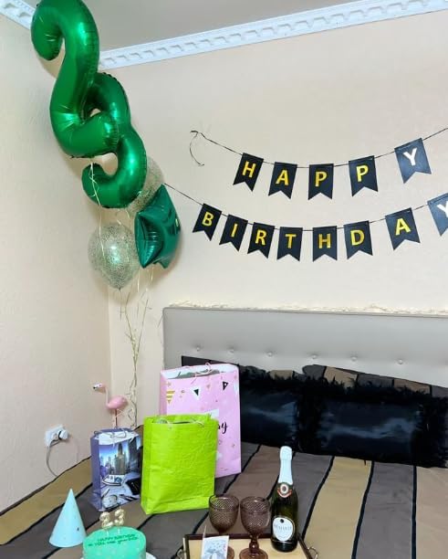Green Number 1 Balloon 40 inch, Balloon numbers party supplies, deco photo shoot - Image 7
