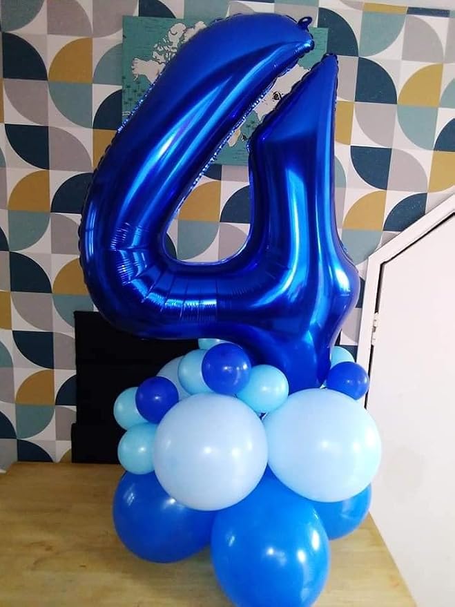 Night Blue 0 Balloon - Image 4