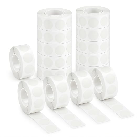 1500 Pcs Clear Glue Points Dots Double Sided Sticky Adhesive by Unknown