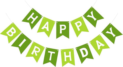 Happy Birthday Banner Sign, Birthday Garland Wall Door Hanging Banners Flag by Unknown