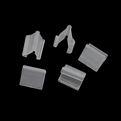 180PCS Transparent Plastic Balloon Clip Party Supplies Multipurpose Ring Lock V - Image 5