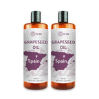 Grapeseed Oil - Pure Grapeseed oil for Skin - 100% Pure Carrier Oil for Hair, Face, and Skin - Direct from EIR Oils in the Beautiful Spanish Countryside (32 oz)