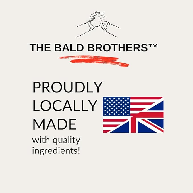 Bald Brothers Daily Bald Head Care with Apricot Seed Oil | Mattifying, vegan, no grease | Bald Boss everyday Face & Head Moisturizer | No Fragrance