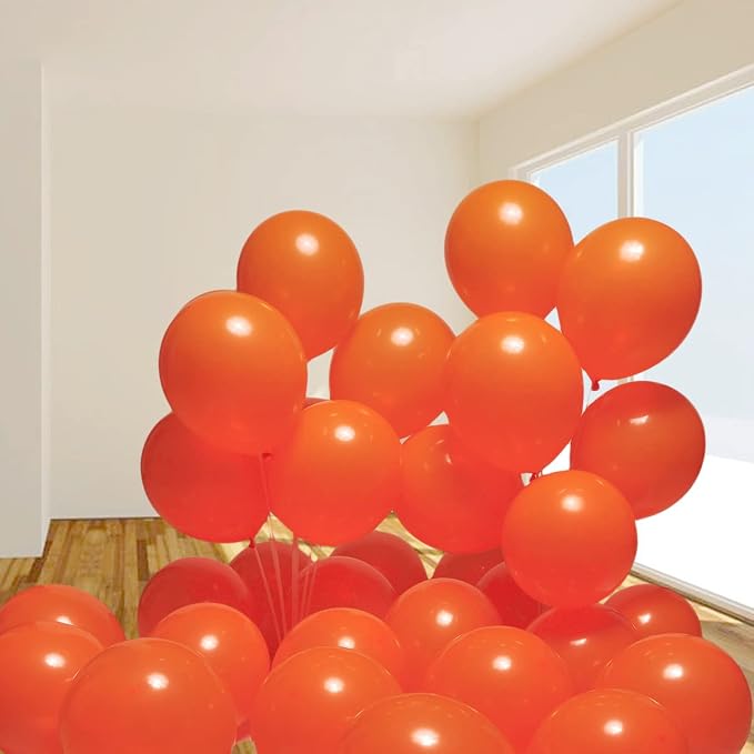 300 Pack Orange Balloons 12 inch Orange Latex Party Balloon Bulk - Image 5