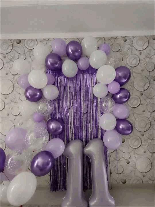0 Balloon - Lilac Birthday Number Balloons, 40 Inch Decorations Men Women | - Image 7