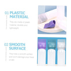 4pcs Hair Oiling Bottles Comb Hair Dye Applicator for Easy Coloring Includes Graduated Scale for Hairdressers and Stylists Deep