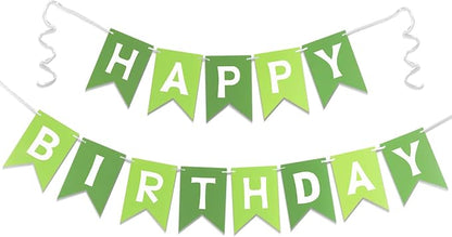 Happy Birthday Banner-Birthday Flag Bunting by Imtively