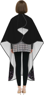 Custom Barber Cape for Men Personalized Professional Hair Cutting Cape with Text for Home Salon Barbershop
