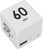 Pilipane Professional Beauty Salon Flip Timer Time Management Block Timer Countdown Reminder for Learning Hair Color Processing, Kitchen Timer, Cooking, Baking (15 20 30 60Minter), Kitchen Timer, P