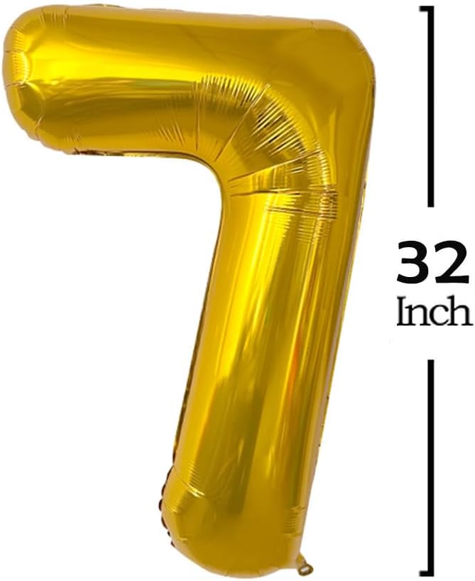 Gold 2027 Foil Number Balloons for 2027 New Year Eve Festival Party Supplies - Image 3