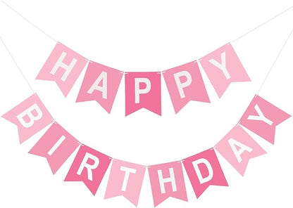 Happy Birthday Banner Birthday Party Banner NO DIY Happy Birthday Sign | by KINGLAKEGARDEN