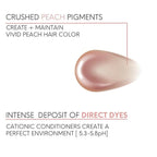 Watercolors Intense Color Depositing Shampoo, Semi Permanent Hair Color 8.5 oz - PEACH