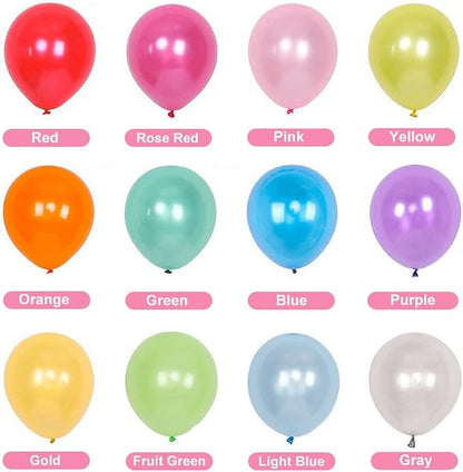 500 Pcs Balloons Assorted Color, 10 Inch - Image 4