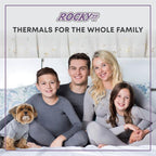 Rocky Thermal Underwear Women Long Johns Womens Thermals Top Bottom Set Fleece Lined Under Wear Clothes Base Layer Thermals