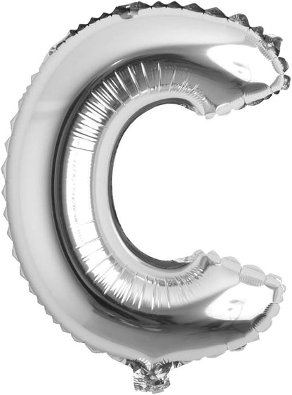 32 inch Letter Balloons Silver Alphabet Number Balloons Foil Mylar Party by REIANS