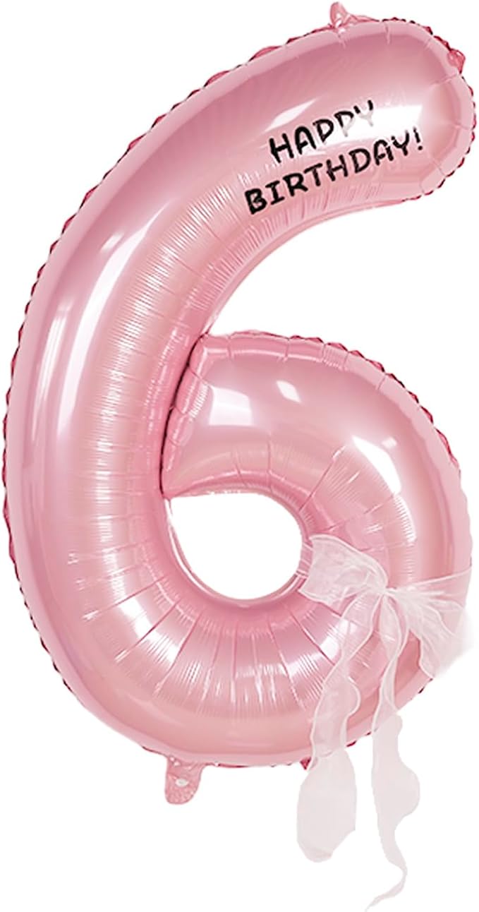 Happy birthday Big Number Balloons Foil Birthday Balloon Number Balloons Happy by MPRVAKYF