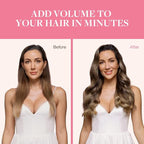 GOO GOO Clip in Hair Extensions Real Human Hair, Remy Human Hair Extensions Clip ins for Women, Natural Human Hair, 22inch 110g 7Pcs, 4/27/4 Balayage Chocolate Brown to Caramel Blonde