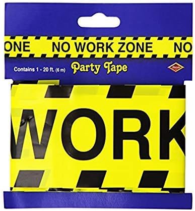 No Work Zone Party Tape Party Accessory - Image 2