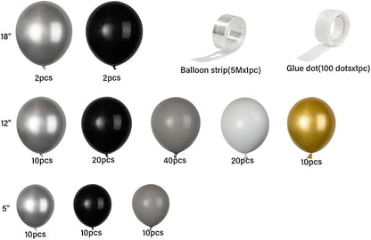 Restaurantware-Balloonify Balloon Garland Set, 1 Party Decoration Kit - Image 8