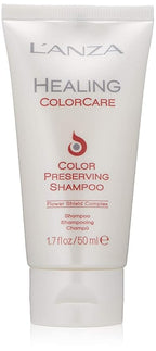 L'ANZA Healing Colorcare Shampoo, Color-Safe Repairing Cleanse for Dry, Damaged or Treated Hair, Anti-Fade Formula Smooths, Moisturizes, Adds Vibrance & Shine, Sulfate Free (1.7 Fl Oz)