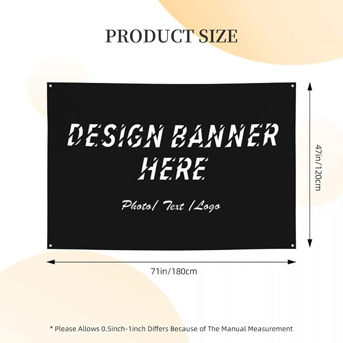 Custom Banners and Signs Customize Personalized Banner - Image 7