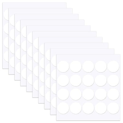200pcs 0.98 Inch Double Sided Sticky Dots, Mini Clear Glue Adhesive Dots by Juasky