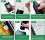 Connect 500X Scalp Detector for Hair Health, Skin Hair Diagnosis Analyzing High Definition Electronic Microscope Scalp Follicle Detector