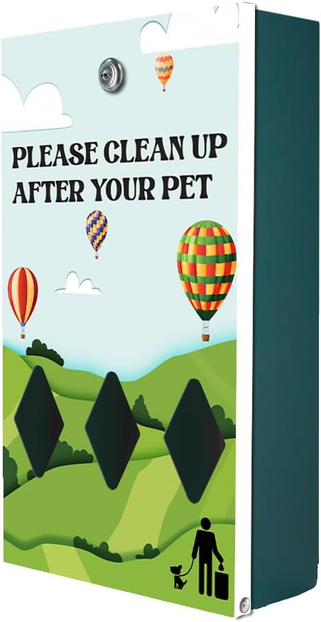Zero Waste USA - DISPENSE-ART™ Roll Bag Dispenser & Sign - Hot Air Balloon | - Image 3