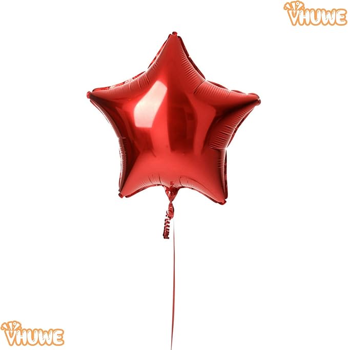 Red Star Balloons 18 Inch - Image 9