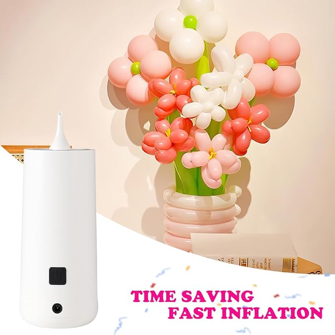 Balloon Pump Electric Air Pump for Balloons Portable Balloon Inflators Blower - Image 2
