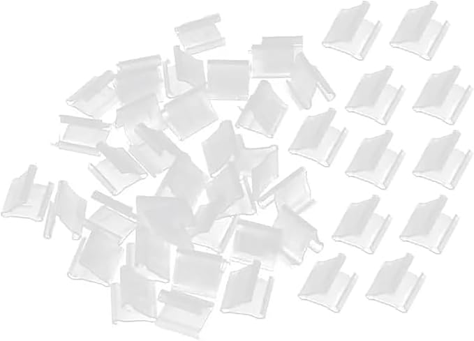 180PCS Transparent Plastic Balloon Clip Party Supplies Multipurpose Ring Lock V by Unknown