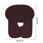 Beard Bib, Beard Apron Foldable Multi-Purpose Shaving Bib, Beard Bib Apron for Men for All Men'S Gifts(khaki)