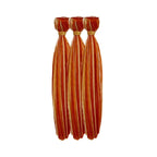 30 32 34 Inch Orange Straight Bundles Human Hair Highlight Blonde Bundle Brazilian Virgin Remy Hair Extensions Niegmeag 2 Tone Orange and Blonde Straight Bundle 300g