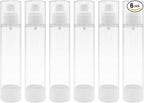 TRENDBOX 120ml / 4oz Airless Spray Bottle Refillable Travel Container for Cosmetic Makeup Water - 6 Pack