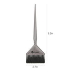 3 Pieces Hair Color Brush Kit, Balayage Tint Brush, Soft Bristles- Hair Dyeing Brushes, for Salon Hairdresser (Silver)