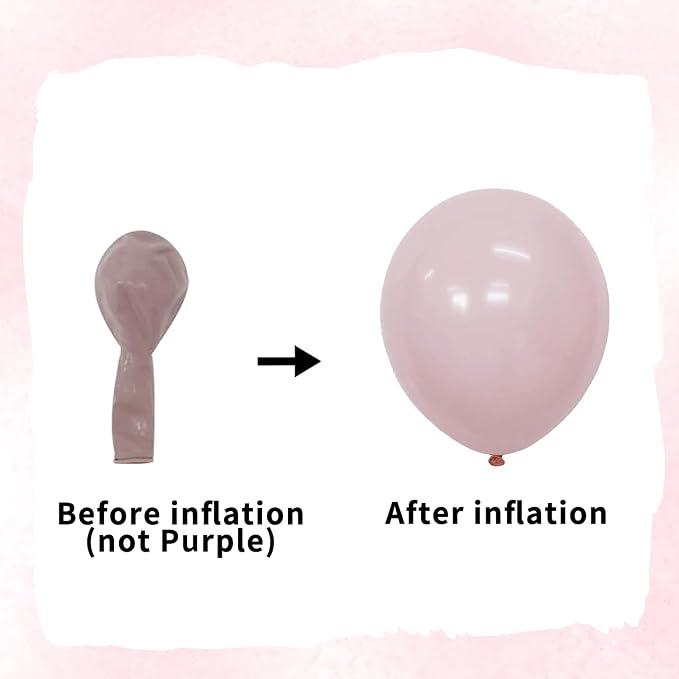 Pink Green White Sand Balloons Arch Kit, Party Decor | Sage Green, Pastel Pink - Image 3