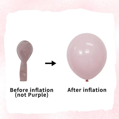 Pink Green White Sand Balloons Arch Kit, Party Decor | Sage Green, Pastel Pink - Image 3