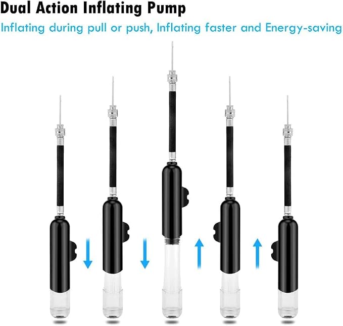 BROTOU Ball Pump, Dual Action Inflate Air Pump - Image 5