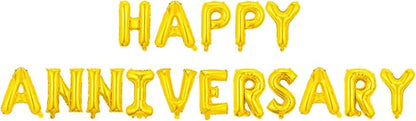 Happy Anniversary Balloon Banner Love Party Decoration - Image 2