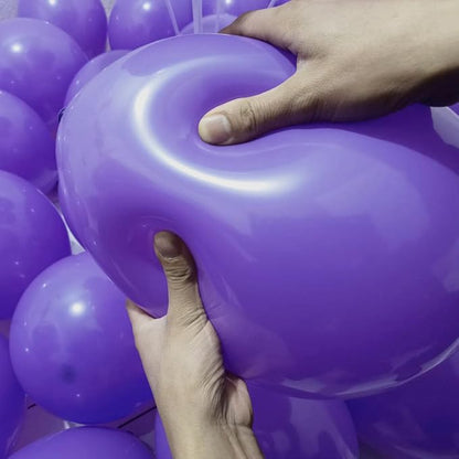 300 Pack Purple Balloons 12 inch Purple Latex Party Balloon Bulk - Image 3